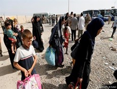 مصیبت انسانی در فلوجه؛ تشنگی، گرسنگی، فرار از داعش