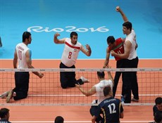 کرمانشاه نائب قهرمان مسابقات والیبال نشسته شد