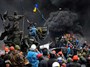 مخالفان دولت اوکراین ساختمان ریاست جمهوری را تصرف کردند