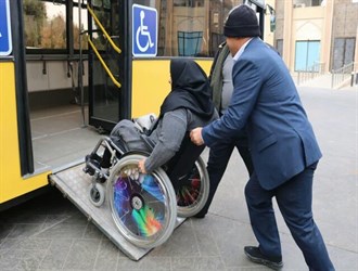 استفاده رایگان از حمل‌ونقل عمومی برای افراد دارای معلولیت