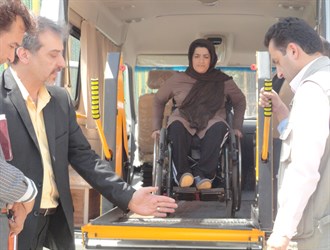 رونمایی از اقدامات ویژه ناوگان اتوبوسرانی برای معلولان و سالمندان
