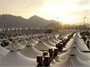 نصب کولر های گازی در چادر حجاج ایرانی