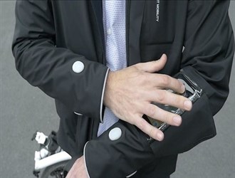 ژاکت هوشمند "فورد" برای دوچرخه‌سواران