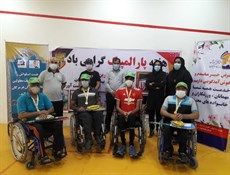 مسابقه اسکواش با ویلچر ویژه جانبازان و معلولان هرمزگان برگزار شد