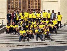 خیابان های تبریز میزبان دوچرخه سواران جانباز و نابینا