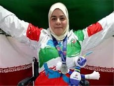 هاشمیه متقیان در رقابت‌های دوومیدانی معلولان نقره ای شد