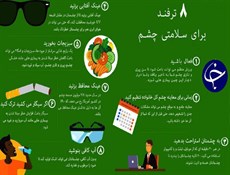 ترفند‌هایی برای حفظ سلامت چشم/ اینفو گرافیک