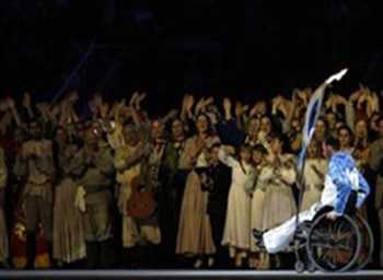 تصاویری از مراسم افتتاحیه رقابت‌های المپیک معلولان