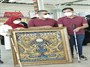 قالی پارالمپیک توسط نابینایان کرمان بافته شد