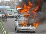 پنج نفر از سرنشینان یک خودرو در مسیر تربت حیدریه زنده در آتش سوختند