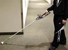 ابداع عصای رباتیکی برای تقویت جهت یابی نابینایان