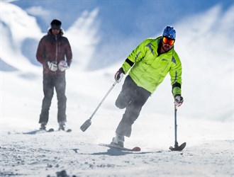 آغاز تمرینات اسکی‌بازان معلول برای سهمیه پارالمپیک + فایل صوتی